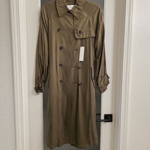 Classic Double-Breasted Trench Coat